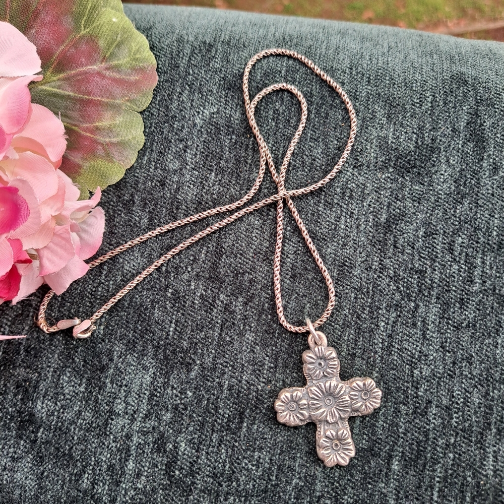 James Avery Sterling Silver Cross Pendant